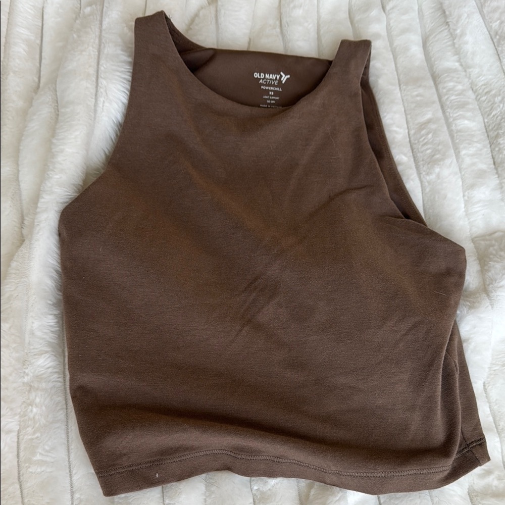 Old Navy Brown Tank Top Essential